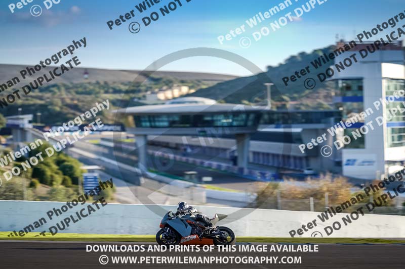 25 to 27th november 2017;Jerez;event digital images;motorbikes;no limits;peter wileman photography;trackday;trackday digital images